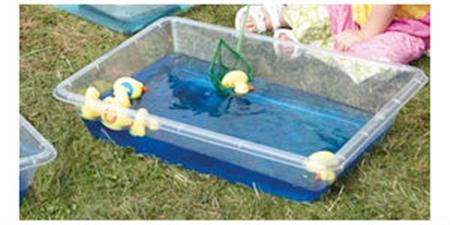 Clear Water Troughs 4pk